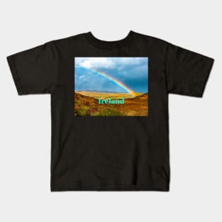 A Beautiful Irish Rainbow Kids T-Shirt